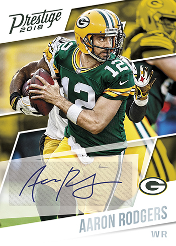 2018 Panini Prestige Football Signatures