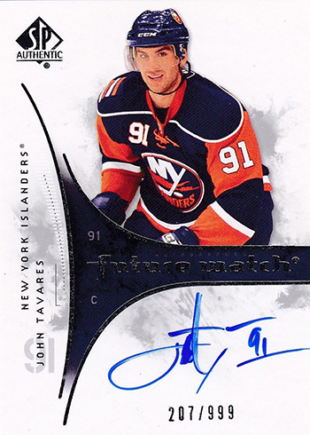 Most Valuable John Tavares Rookie Card Rankings