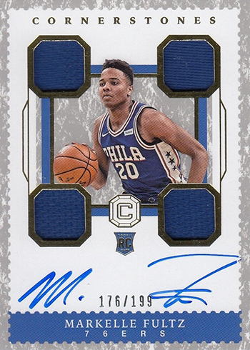 2017-18 Panini Cornerstones Basketball Markelle Fultz RC