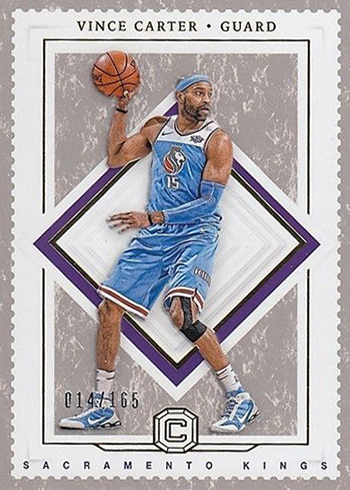 2017-18 Panini Cornerstones Basketball Vince Carter