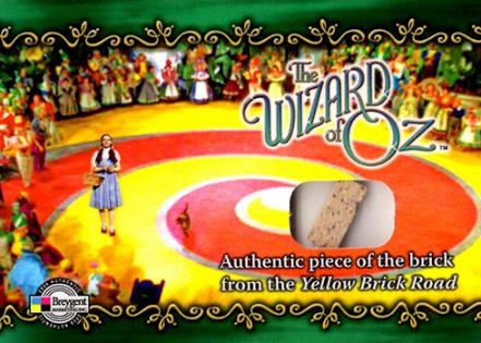 The Daily: 2006 Breygent Wizard of Oz Yellow Brick Road Prop Card ...