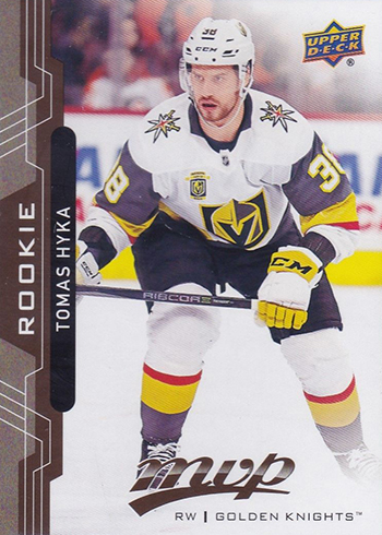 2018-19 Upper Deck MVP Hockey Tomas Hyka RC