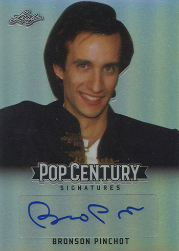 2018 Leaf Metal Pop Century Base Autographs Bronson Pinchot