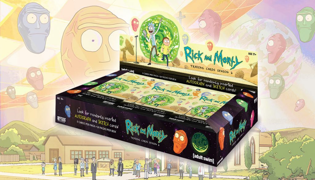 Rick and Morty Trading Cards Coming from Cryptozoic
