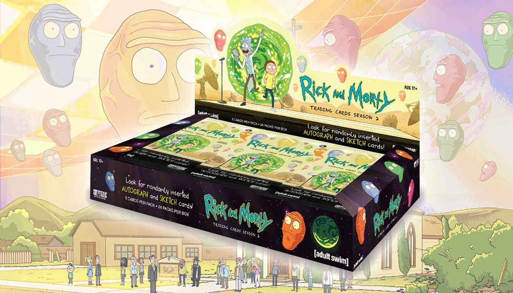 Rick and Morty Season 2 Trading Cards Checklist Details, Box Breakdown