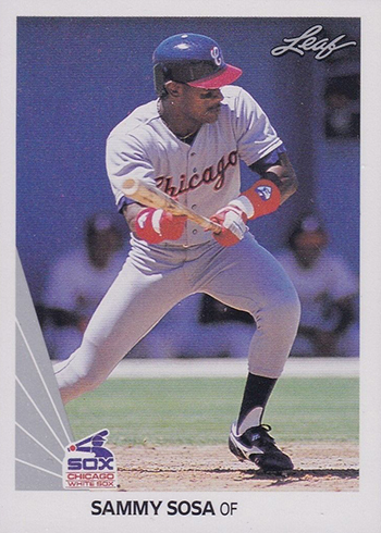 1990 Leaf Sammy Sosa RC