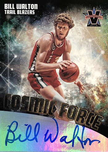 2017-18 Panini Vanguard Basketball Cosmic Force Bill Walton