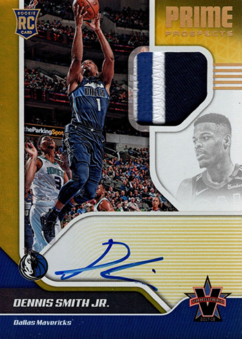 2017-18 Panini Vanguard Basketball Prime Prospects Gold Dennis Smith Jr