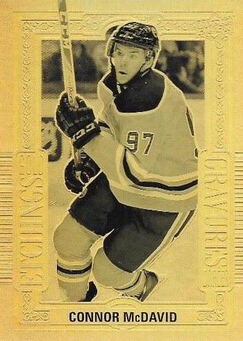 2018-19 Upper Deck Tim Hortons Hockey Gold Etchings Connor McDavid