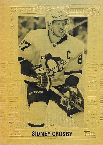 2018-19 Upper Deck Tim Hortons Hockey Gold Etchings Sidney Crosby