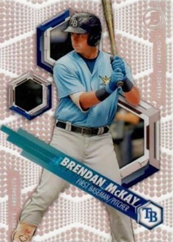 2018 Bowman High Tek Bow Tie Brendan McKay