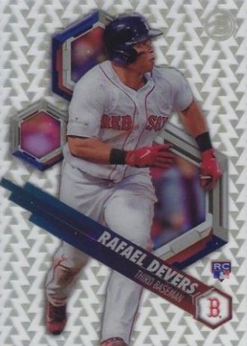 2018 Bowman High Tek Lightning Tree Rafael Devers