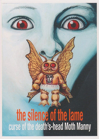2018 Topps Garbage Pail Kids Oh the Horror-ible Movie Posters Silence of the Lame