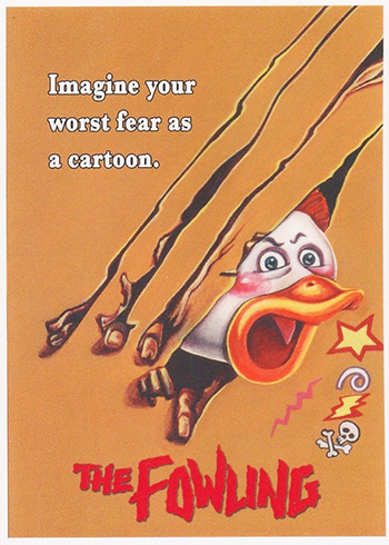 2018 Topps Garbage Pail Kids Oh the Horror-ible Movie Posters The Fowling