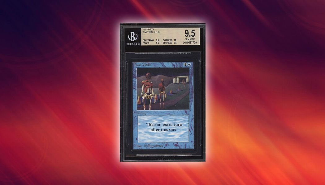 Magic: The Gathering Beta Time Walk Tops $16,000