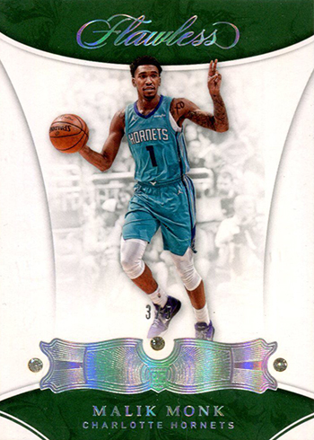 2017-18 Panini Flawless Basketball Base Triple Double Malik Monk
