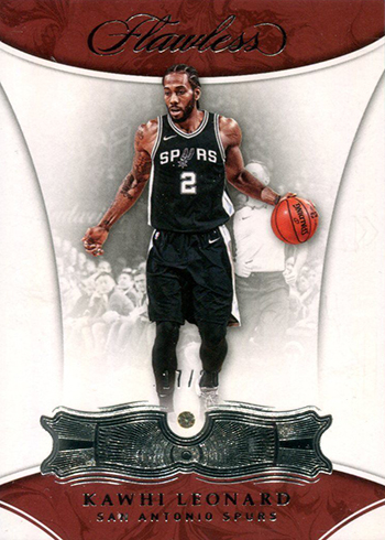 2017-18 Panini Flawless Basketball Kawhi Leonard