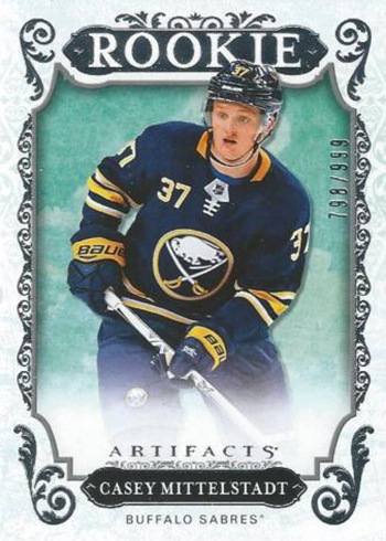 2018-19 Upper Deck Artifacts Hockey Casey Mittelstadt RC