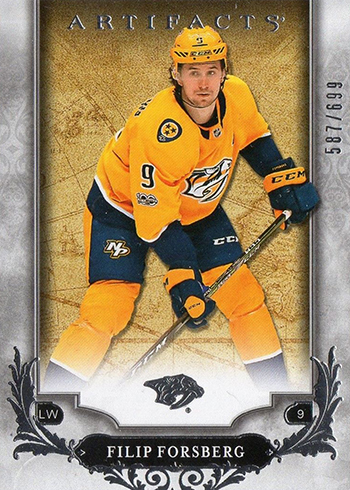 2018-19 Upper Deck Artifacts Hockey Stars Filip Forsberg