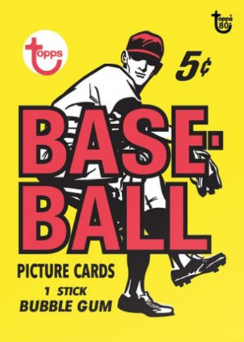 2018 Topps 80th Anniversary Wrapper Art Checklist, Print Runs, Details