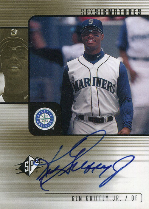 2000 SPx Signatures Ken Griffey Jr