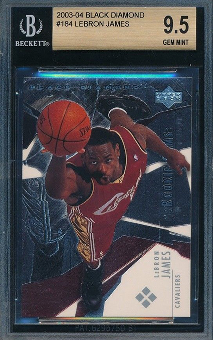 3 LeBron James Rookies Cards on the Move Graded Edition 3 LeBron James Rookies Cards on the Move Graded Edition