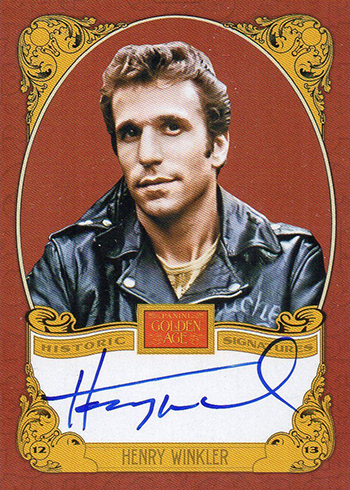 2013 Panini Golden Age Henry Winkler Autograph