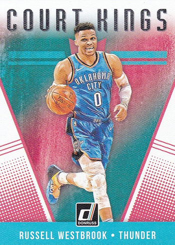 2018-19 Donruss Basketball Court Kings Russell Westbrook