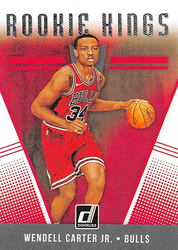 2018-19 Donruss Basketball Rookie Kings Wendell Carter Jr
