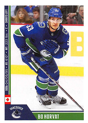 2018-19 Panini NHL Stickers Bo Horvat