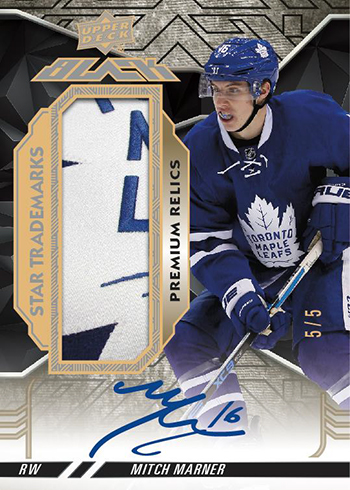 2018-19 SPx Hockey Black Star Trademarks