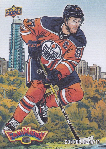 2018-19 Upper Deck Series 1 Hockey Fanimation F-9 Connor McDavid