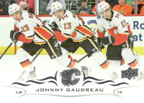 2018-19 Upper Deck Triple Exposure Variations Johnny Gaudreau