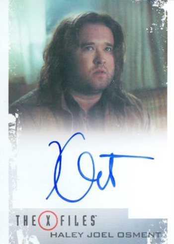 2018 Rittenhouse X-Files Seasons 10 and 11 Autographs Haley Joel Osment