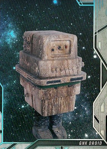 2018 Topps Star Wars Finest Droids and Vehicles GNK Droid