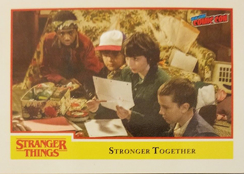 2018 Topps Stranger Things Promo Card NYCC-4
