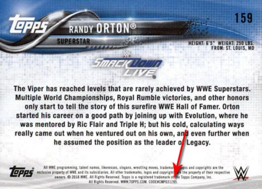 2018 Topps WWE Then, Now, Forever Variations Guide and Gallery