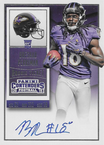 2015 Panini Contenders Breshad Perriman Autograph