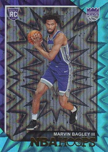2018-19 Hoops Teal Explosion Marvin Bagley III