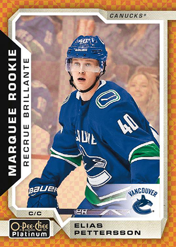 2018-19 O-Pee-Chee Platinum Hockey Base Orange