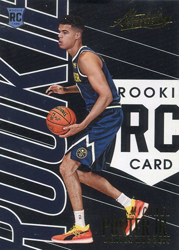 2018-19 Panini Absolute Basketball Michael Porter Jr RC