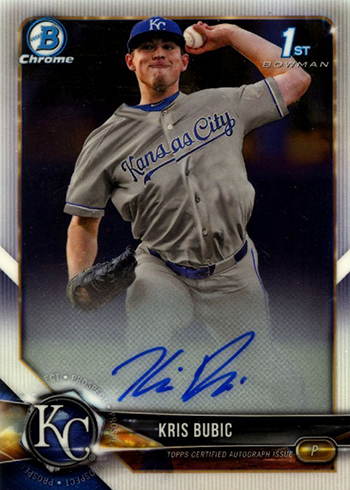 2018 Bowman Chrome Autographs, Checklist, Prospect Info