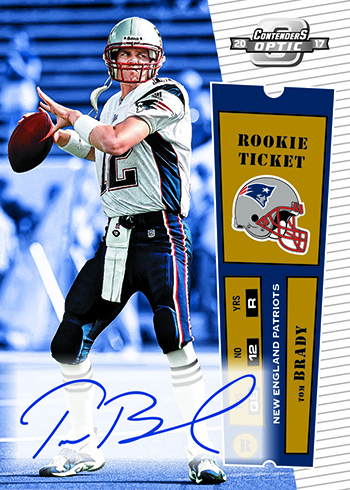 2018 Panini Contenders Optic Football 2000 Contenders Optic Tribute Autograph