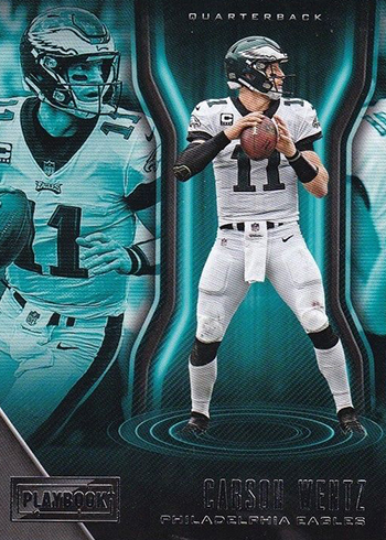 2018 Panini Playbook Football Carson Wentz