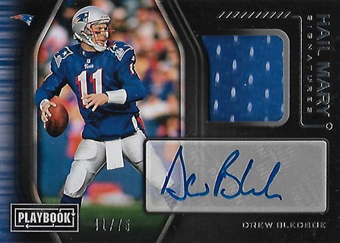 2018 Panini Playbook Football Hail Mary Drew Bledsoe