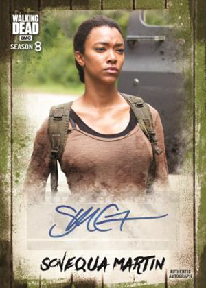 2019 Topps Walking Dead Autograph Collection Sonequa Martin