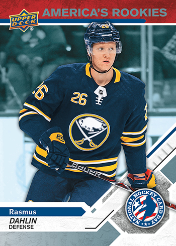 2019 Upper Deck National Hockey Card Day USA Americas Rookies Rasmus Dahlin