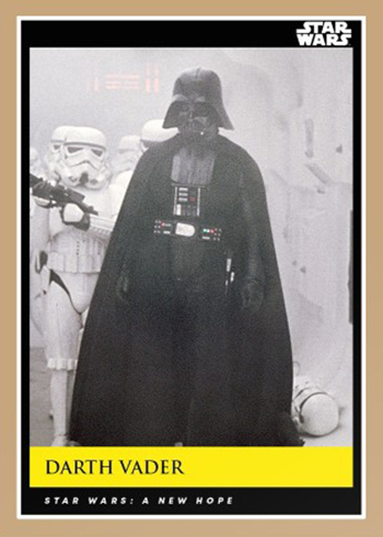 2018-19 Topps Star Wars Galactic Moments 1 Darth Vader