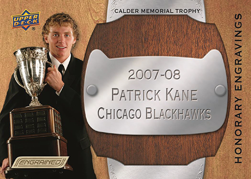 2018-19 Upper Deck Engrained Hockey Honorary Engravings