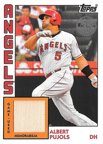 2019 Topps Series 1 Baseball 1984 Topps Relics Albert Pujols